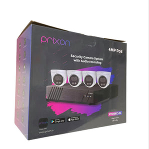 Prixon WiFiCam 4FHD draadloze beveiligingscamera set – 1080p – IP66